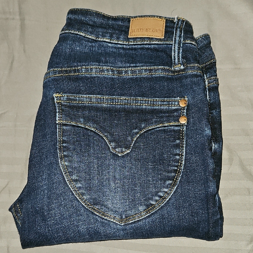 Judy Blue Dark Indigo Skinny Jeans